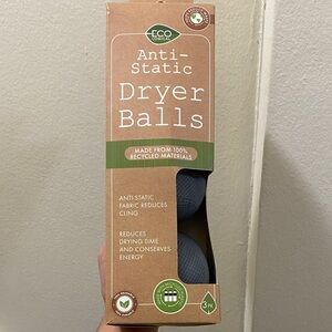 Anti-Static Dryer Balls 3-Pack | Eco Logical | Reduces Drying Time and Cling